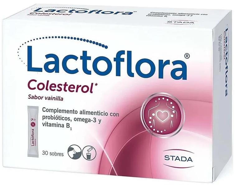 Lactoflora Colesterol Sabor Vainilla 30 Sobres - Imagen 3