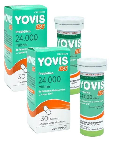 Yovis IBS Probióticos 2x30 Cápsulas