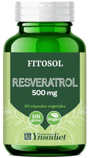 Ynsadiet Fitosol Resveratrol 500mg 60 Cápsulas Vegetales