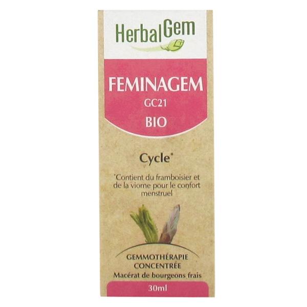 Complexe de Gemmothérapie Feminagem Cycle Bio 30ml 4