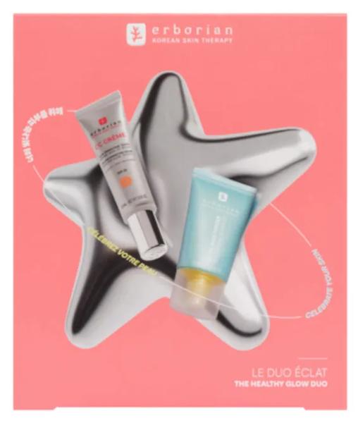 Erborian Kit Cc Crème Doré + Glow Moisturizer - Imagen 2