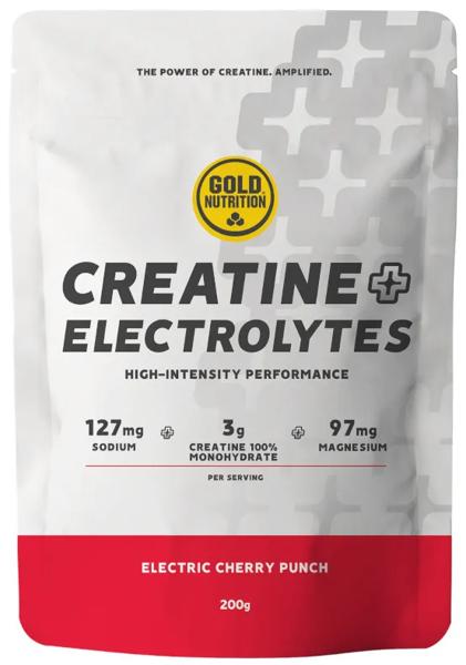 GoldNutrition Creatine + Electrolytes Electric Cherry Punch 200 gr