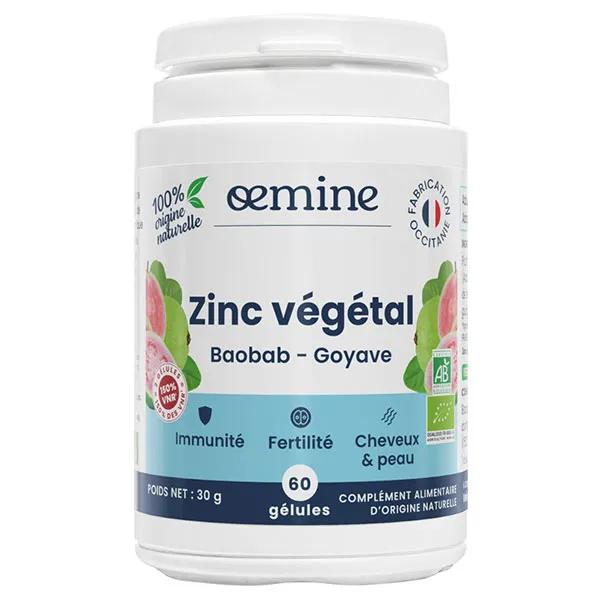 Zinc végétal 60 gélules