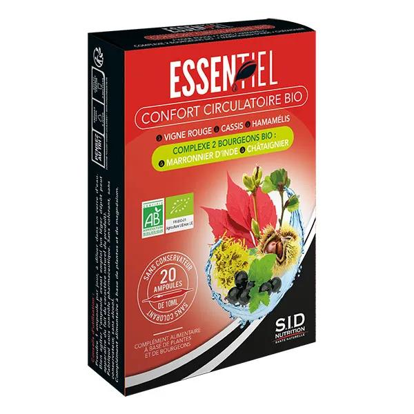 Essentiel Confort Circulatoire Bio 20 ampoules 2