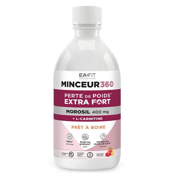 Minceur 360 Perte De Poids Extra Fort Morosil Pêche Framboise 500ml