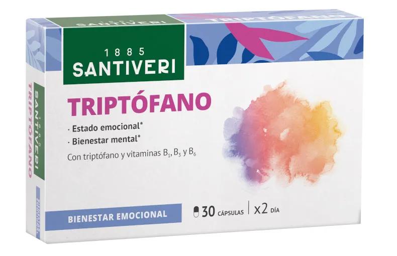 Santiveri Triptófano + Vitamina B1, B3 Y B6 30 Cápsulas