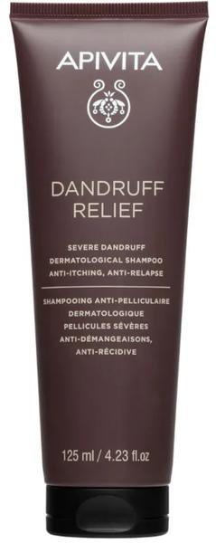 Apivita Dandruff Relief Severe Dandruff Dermatological Shampoo Champú Anticaspa Para Reducir El Picor 125 Ml - Imagen 2