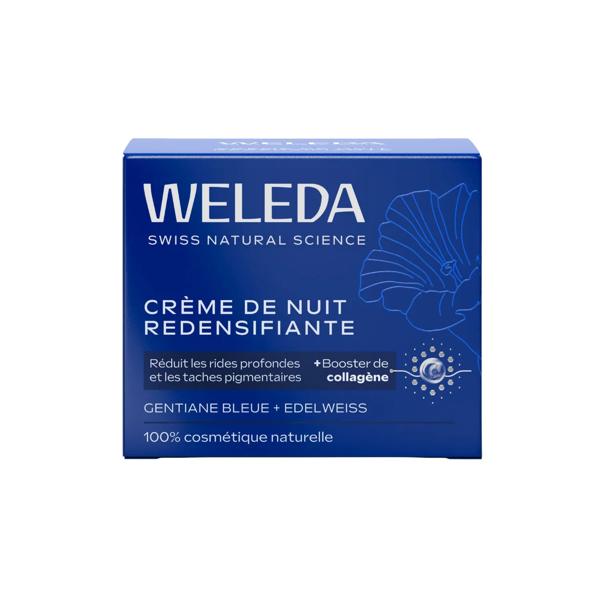 Weleda Gentiane Bleue & Edelweiss Crème de Nuit Redensifiante Bio 40ml