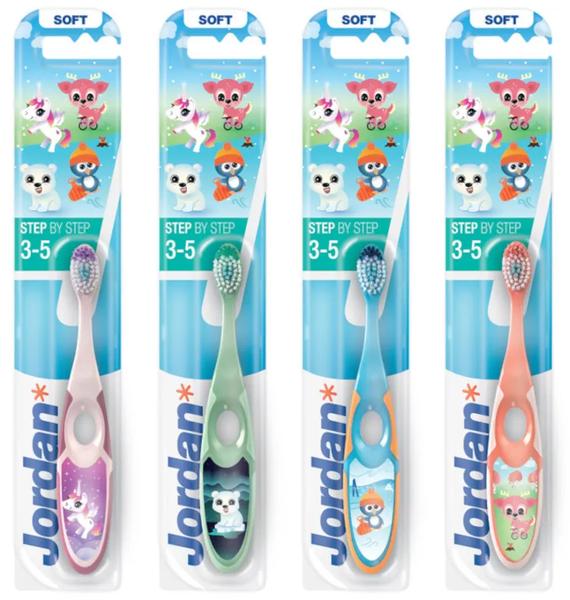 Jordan Azules Step By Step Cepillo Dental 3-5 Años 1 Ud