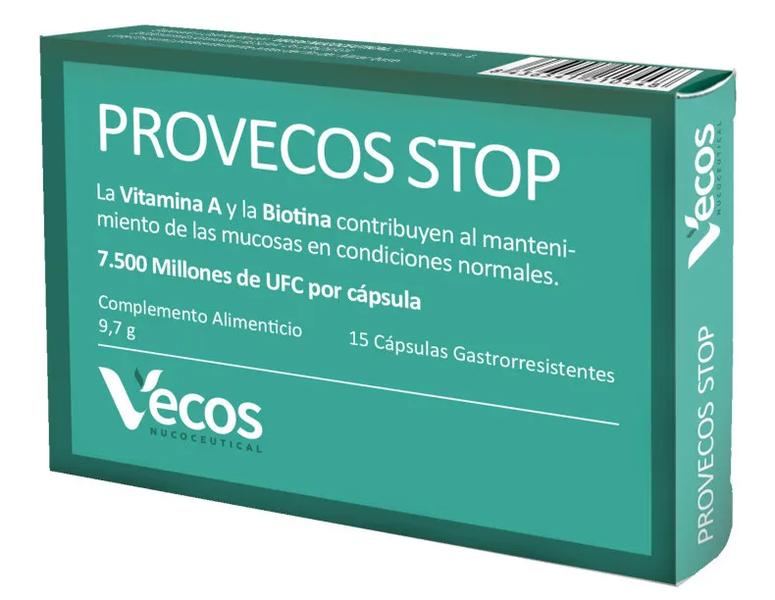 Vecos Nucoceutical Provecos Stop 15 Caps - Imagen 3