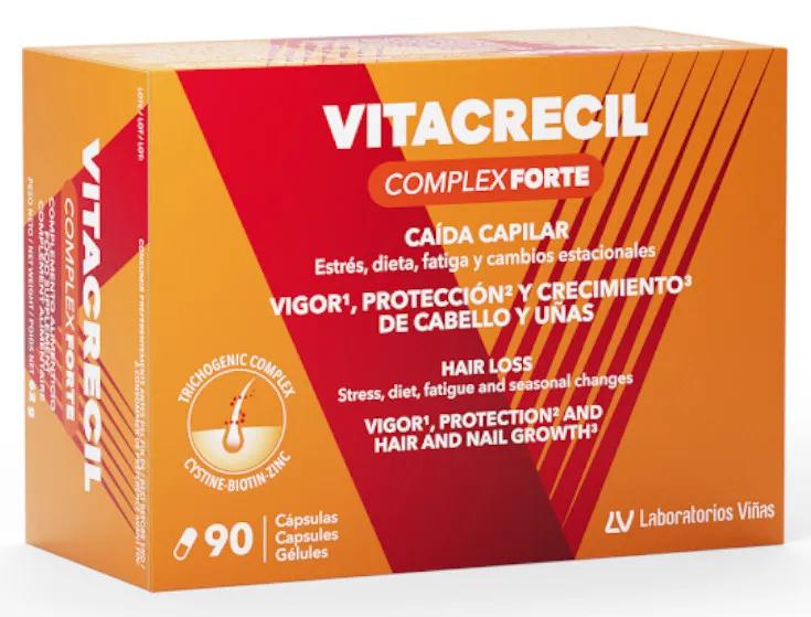 Laboratorios Viñas 3 X Vitacrecil Complex Forte 90 Cápsulas - Imagen 4