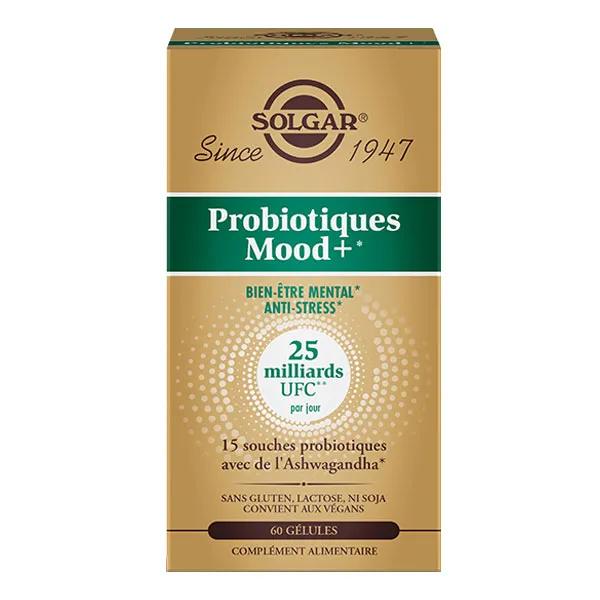 Probiotiques Mood+ Bien-être mental & anti-stress Système Digestif 60 gélules végétales 3