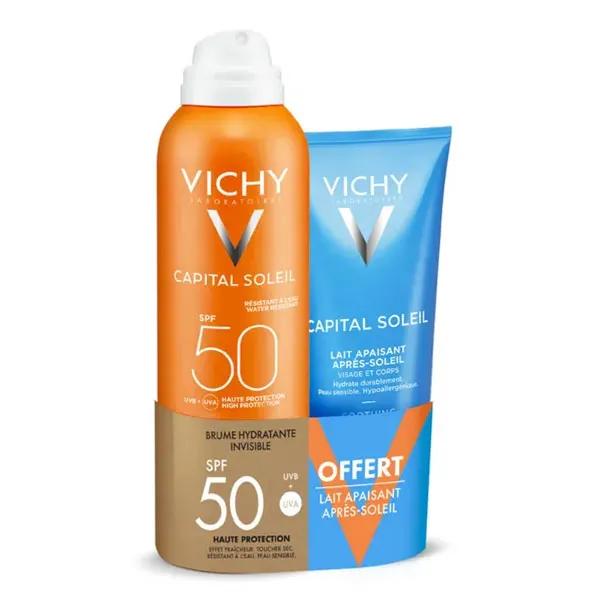 Brume Hydratante Invisible SPF50+ 200ml + Lait Apaisant Après-Soleil 100ml 2