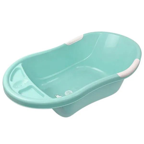 Baignoire bébé 4 mois à 3 ans Trou et bouchon de vidange Coloris Mint