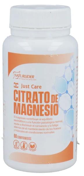 Naturlider Citrato de Magnesio 60 Comprimidos