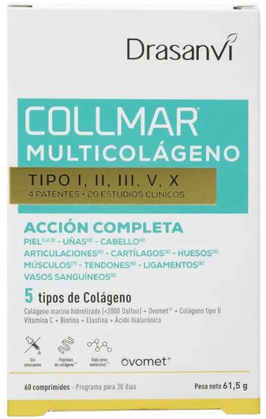 Drasanvi 3 X Collmar Multicolágeno 60 Comprimidos - Imagen 3