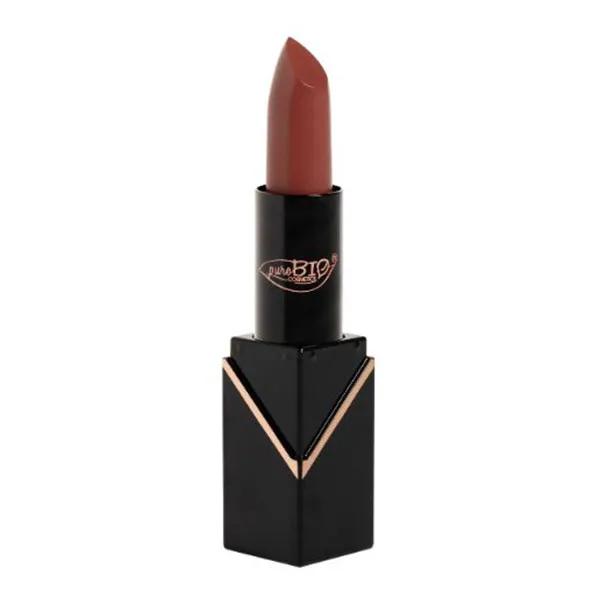 PuroBio Rouge à Lèvres bio Semi-Mat Nude Rose Boitier 101  - 4g 2