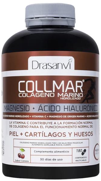 Drasanvi Colágeno Marino Collmar Cereza 180 Comprimidos Masticables