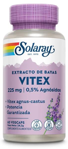 Solaray Vitex 225Mg 60Caps - Imagen 2
