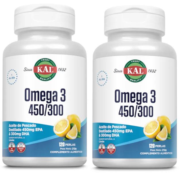Solaray Omega 3 450/300 2x120 Perlas