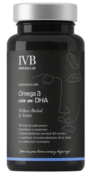 IVB Wellness Lab Omega3 Rico en DHA 30 Cápsulas