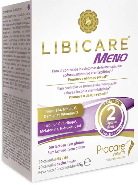 Libicare Meno 30+30 Cápsulas