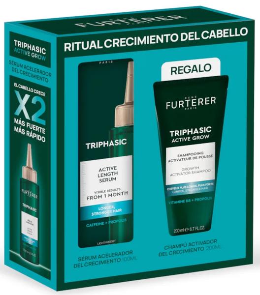 Rene Furterer Triphasic Active Grow Sérum + Champú Estuche 2 Pz - Imagen 3