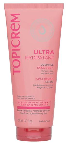Topicrem Uh Exfoliante Suave 3En1 200 Ml - Imagen 3