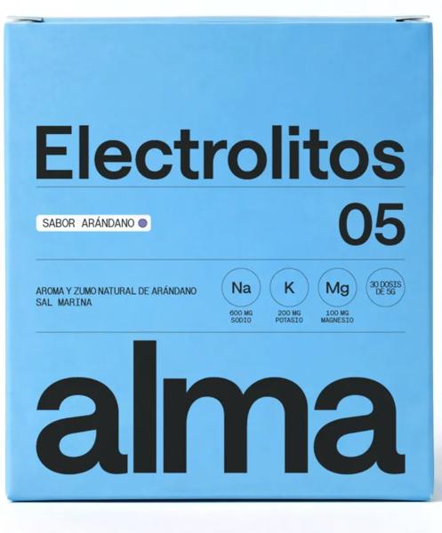 Alma Electrolitos Arándanos (150gr) 30 Sticks