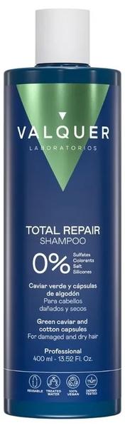 Valquer Laboratorios Verde Champú Reparación Total Zero % 400Ml