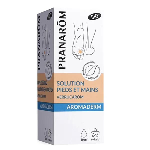 Aromaderm Verrucarom Solution Pieds et Mains Bio 10ml 2