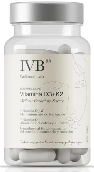 IVB Wellness Lab Vitamina D3+K2 60 Cápsulas