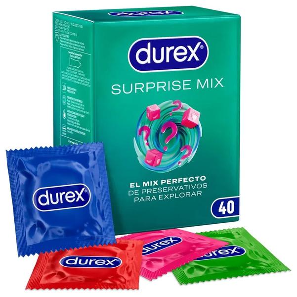 Durex Preservativos Mixtos Surprise Me 40 Uds