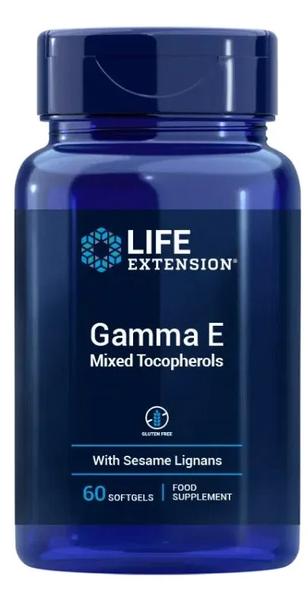 Life Extension Gamma E Mixed Tocopherols 60 Cápsulas Blandas