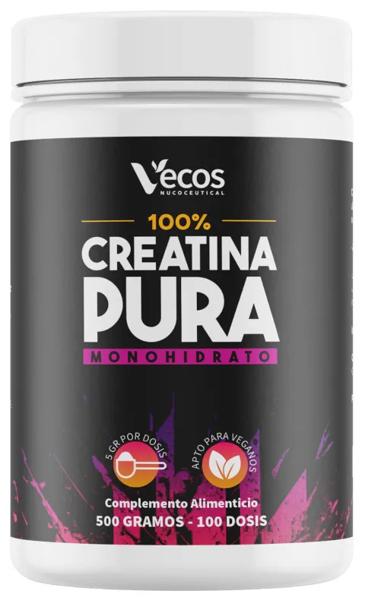 Vecos Nucoceutical Creatina Pura Monohidrato 500 gr