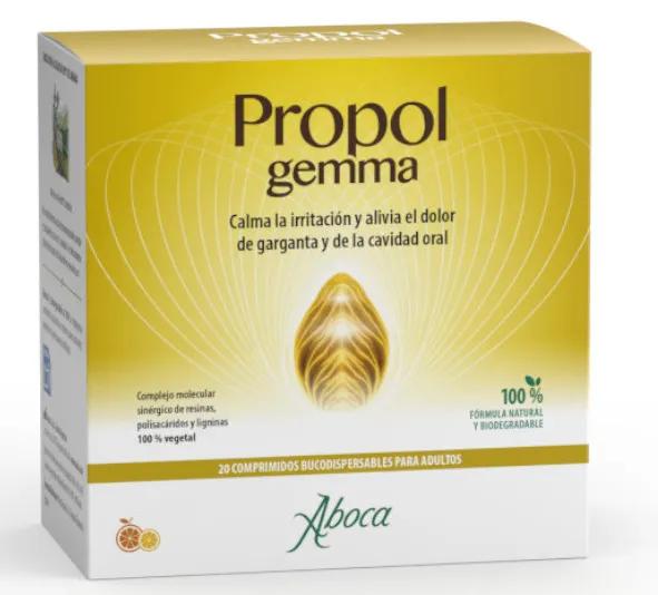 Aboca Negro/Naranja 10 X Propolgemma Adultos 20 Comprimidos - Imagen 4