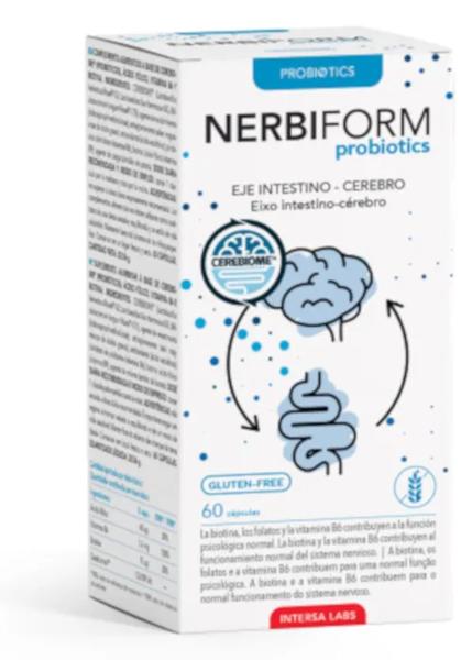 Intersa Nerbiform Probiotics 60 Cápsulas