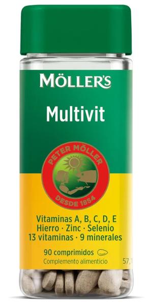 Moller's Möller's Multivitaminas 90 Comprimidos