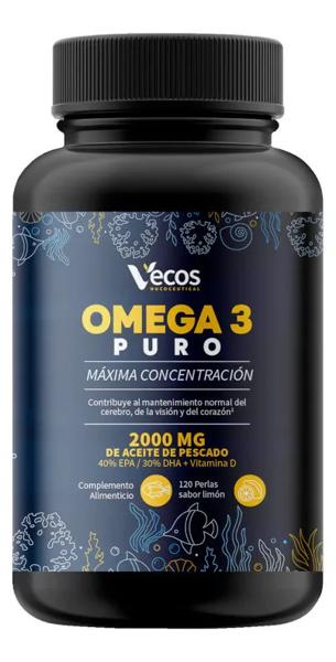 Vecos Nucoceutical Omega 3 Puro 120 Cápsulas