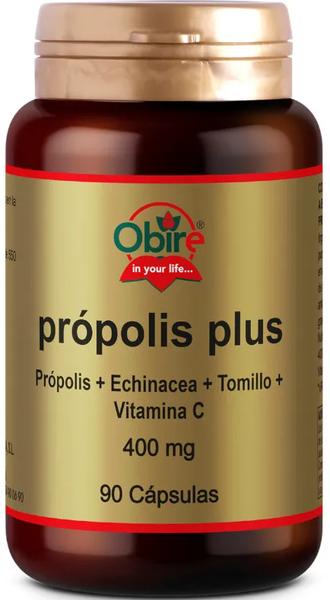 Obire 10 X Propolis Plus 90 Cáps De 400 Mg - Imagen 3