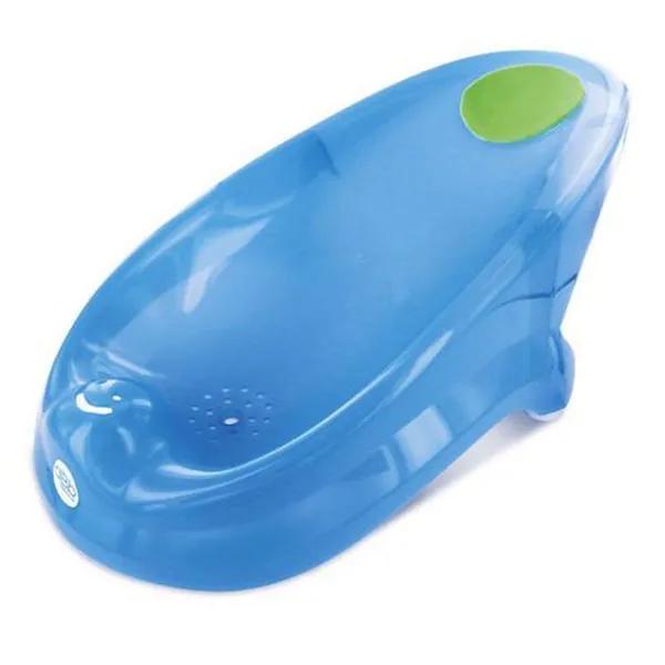 Transat de bain bébé de 0 à 6 mois Forme ergonomique Coloris Bleu