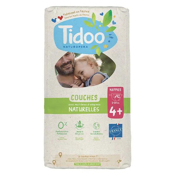 Couche Écolabellisée Taille 4+ (9-20kg) 42 couches