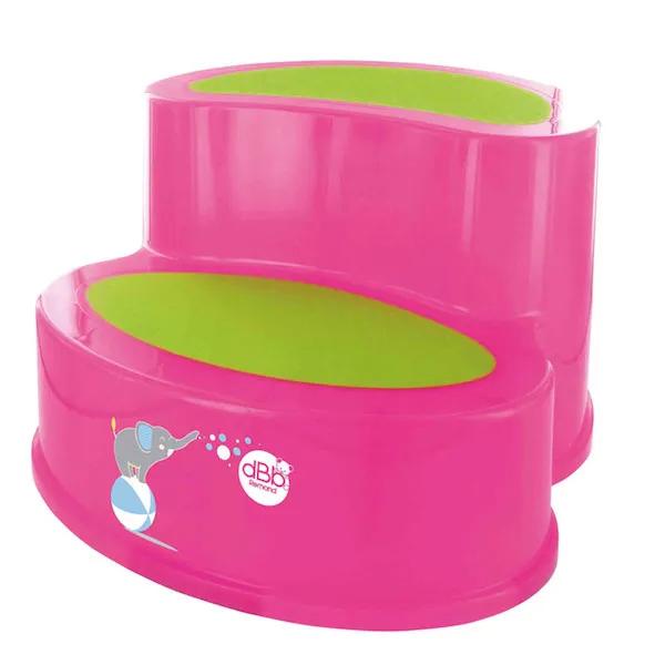 Marchepied Enfant Base Antidérapante Coloris Rose