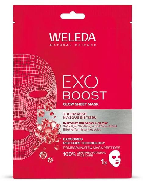Weleda Exo Boost Mascarilla Iluminadora En Forma De Hoja Para Reafirmar La Piel 20 Ml - Imagen 4