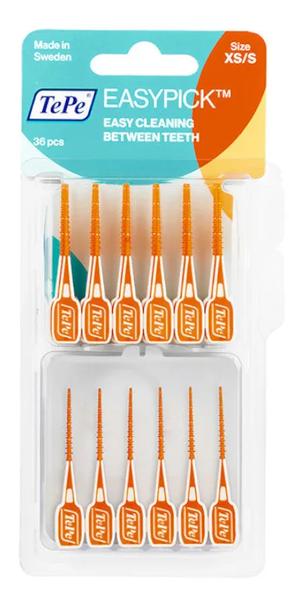 Tepe Naranja Cepillo Interdental Easy Pick Xs/S 36 Uds + Caja