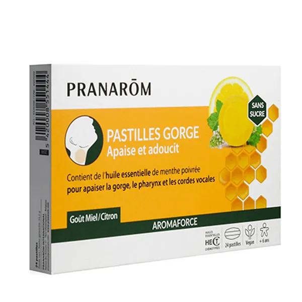 Aromaforce Pastille Gorge Miel Citron 24 unités 3
