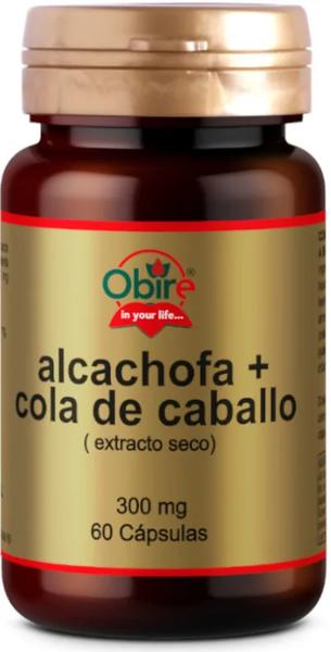 Obire Alcachofa + Cola De Caballo 430 Mg 60 Cápsulas