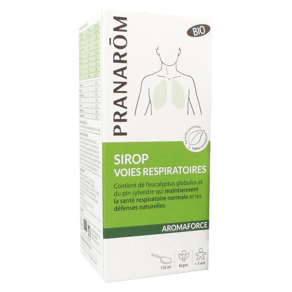 Aromaforce Sirop Voies Respiratoires Bio 150ml 3