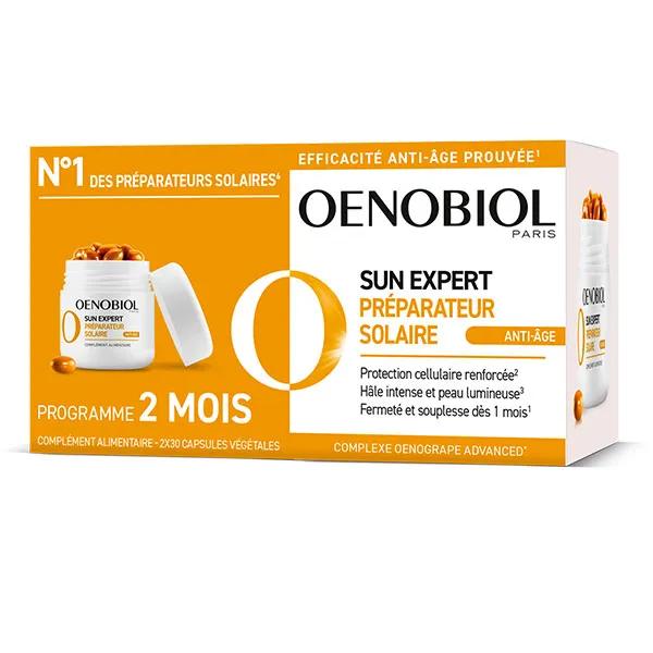 Sun Expert Préparateur Solaire Anti-Âge Lot de 2 x 30 gélules 2