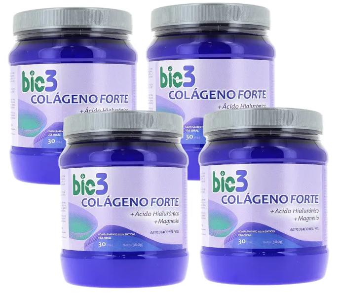 Bio3 Bie3 Colágeno Forte 4x360 gr